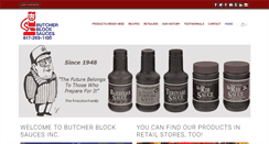 Desktop Screenshot of butcherblocksauces.com